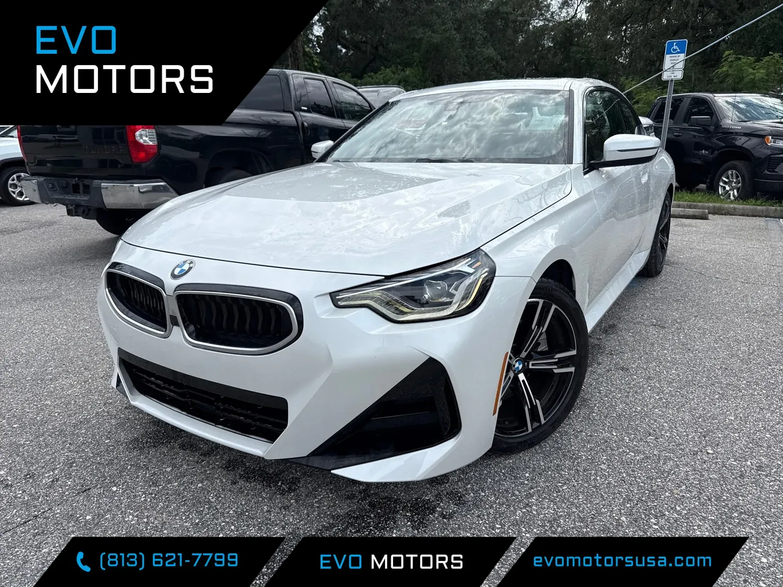 White 2026 BMW 2 Series 230i xDrive COUPE MSPORT for sale in Seffner, FL