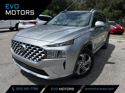 Silver 2022 Hyundai Santa Fe SEL W/CONVENIENCE + PREMIUM PACKAGE for sale in Seffner, FL