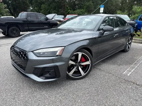 Photos of 2023 Audi A5 Sportback S line Premium Plus w/BLACK OPTIC PLUS PACKAGE for sale in Seffner, FL at Evo Motors