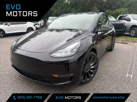 Black 2022 Tesla Model Y Performance for sale in Seffner, FL