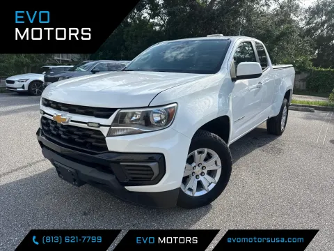 White 2022 Chevrolet Colorado 2WD LT for sale in Seffner, FL