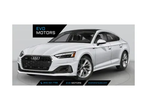 White 2025 Audi A5 Sportback S line Premium for sale in Seffner, FL