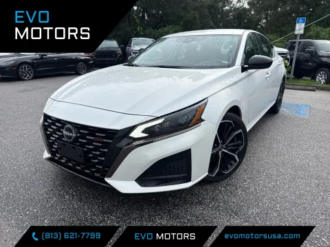 White 2024 Nissan Altima 2.5 SR for sale in Seffner, FL