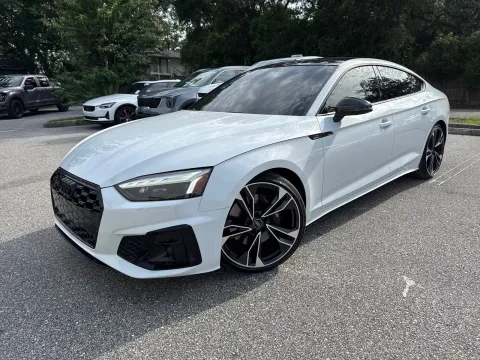 Photos of 2025 Audi S5 Sportback Premium Plus w/BLACK OPTIC PLUS PACKAGE for sale in Seffner, FL at Evo Motors