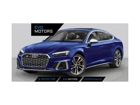 White 2025 Audi S5 Sportback Premium Plus for sale in Seffner, FL