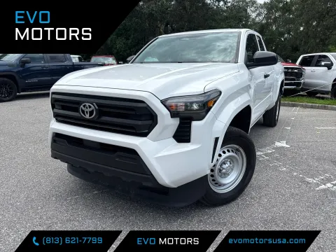 White 2025 Toyota Tacoma SR for sale in Seffner, FL