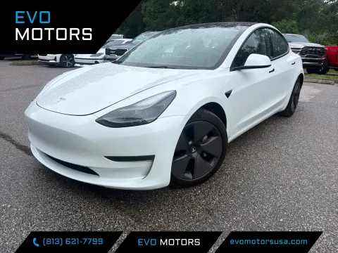 White 2023 Tesla Model 3 for sale in Seffner, FL