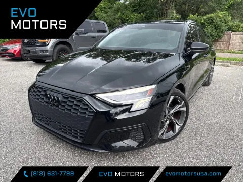Black 2023 Audi A3 Premium for sale in Seffner, FL