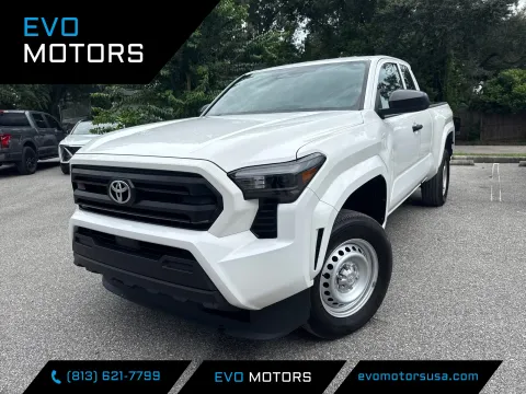 White 2025 Toyota Tacoma SR for sale in Seffner, FL