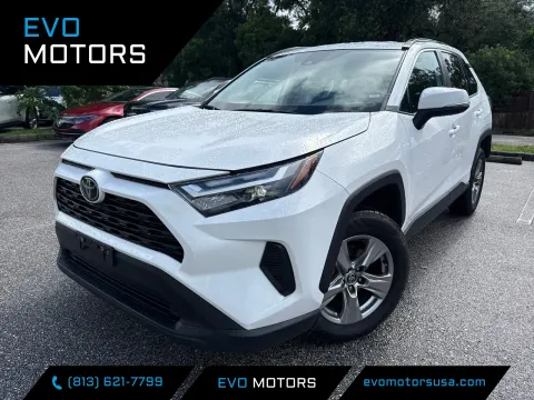 White 2024 Toyota RAV4 XLE for sale in Seffner, FL