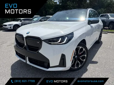White 2026 BMW X3 M50 xDrive for sale in Seffner, FL