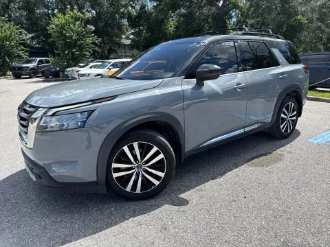 Another view of 2023 Nissan Pathfinder Platinum for sale in Seffner, FL at Evo Motors