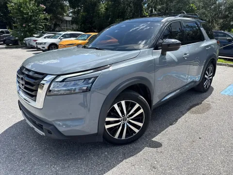 Photos of 2023 Nissan Pathfinder Platinum for sale in Seffner, FL at Evo Motors