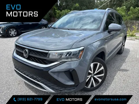 Gray 2023 Volkswagen Taos SE for sale in Seffner, FL