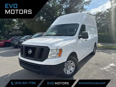 White 2021 Nissan NV Cargo SV for sale in Seffner, FL
