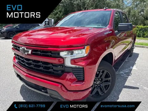 Red 2025 Chevrolet Silverado 1500 RST Crew Cab w/Convenience Package for sale in Seffner, FL
