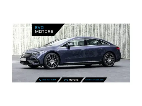 Red 2022 Mercedes-Benz EQS 450+ for sale in Seffner, FL