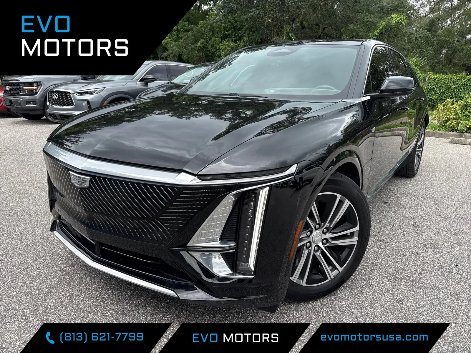 Black 2024 Cadillac LYRIQ Luxury for sale in Seffner, FL