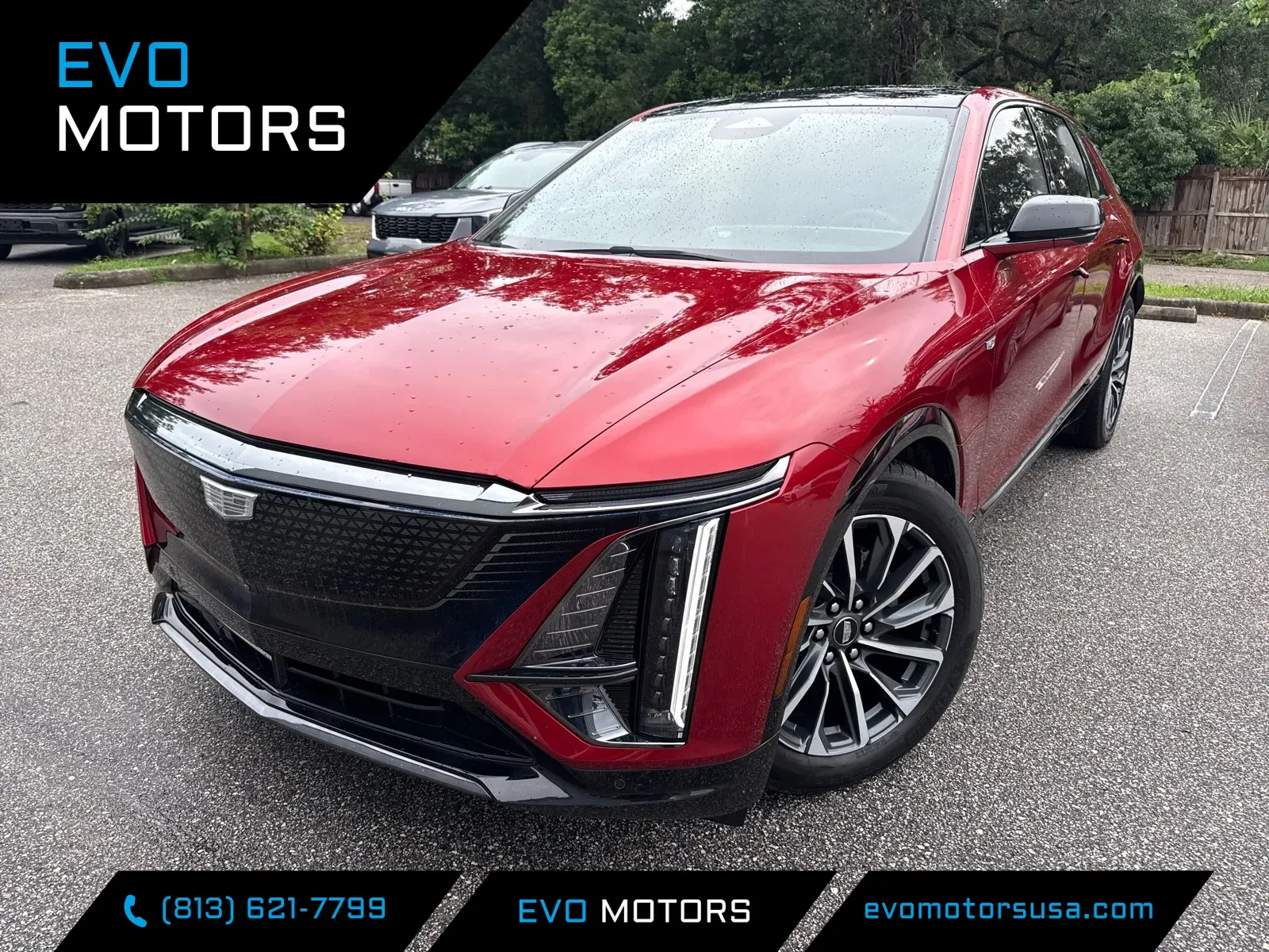 Red 2024 Cadillac LYRIQ Sport for sale in Seffner, FL