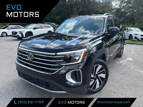 Black 2025 Volkswagen Atlas 2.0T SE w/Technology for sale in Seffner, FL