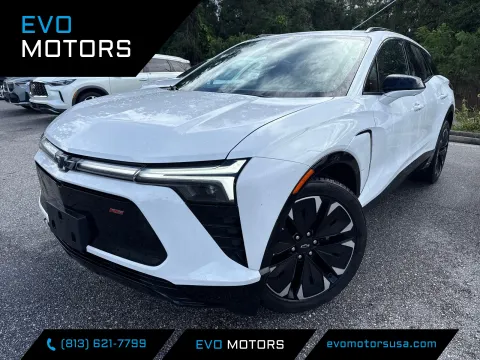 White 2024 Chevrolet Blazer EV eAWD RS for sale in Seffner, FL