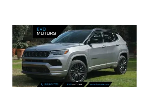 White 2024 Jeep Compass Latitude for sale in Seffner, FL
