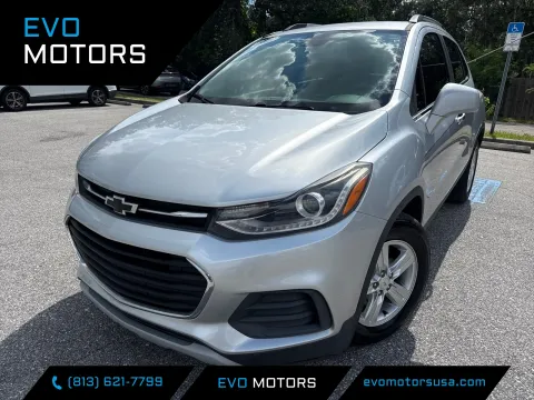 Silver 2019 Chevrolet Trax LT for sale in Seffner, FL