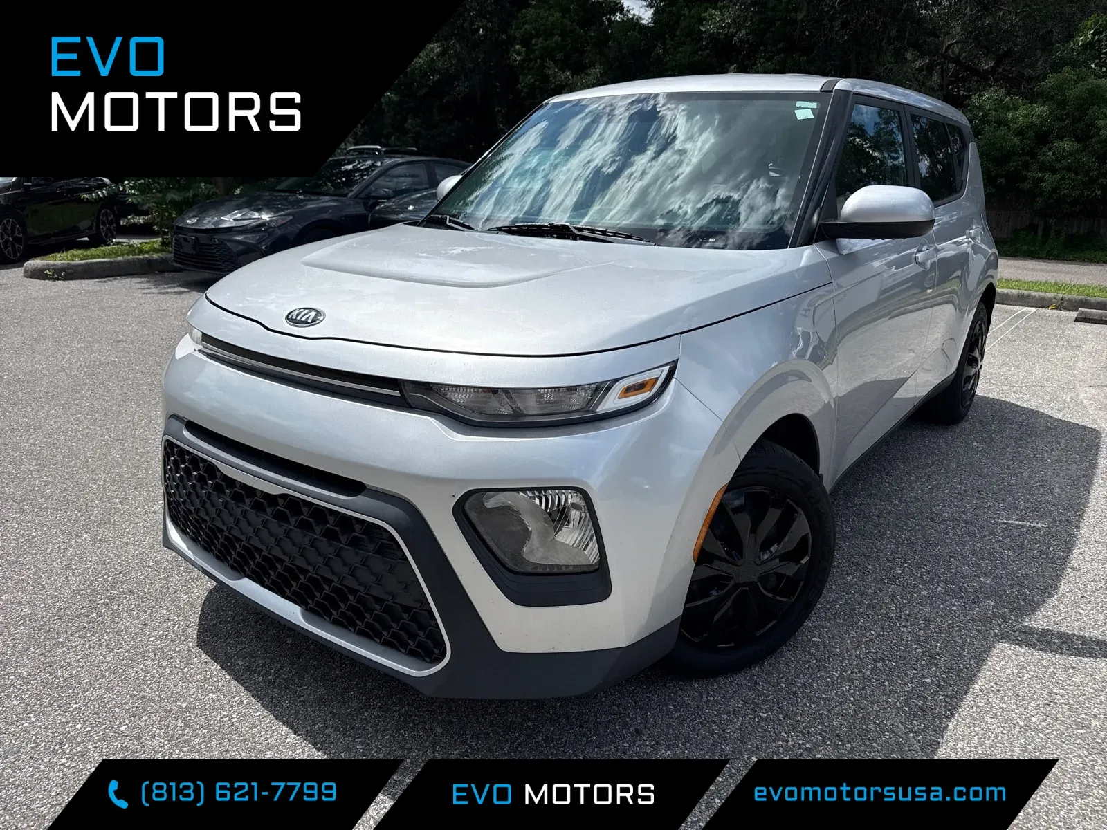 Silver 2021 Kia Soul LX for sale in Seffner, FL