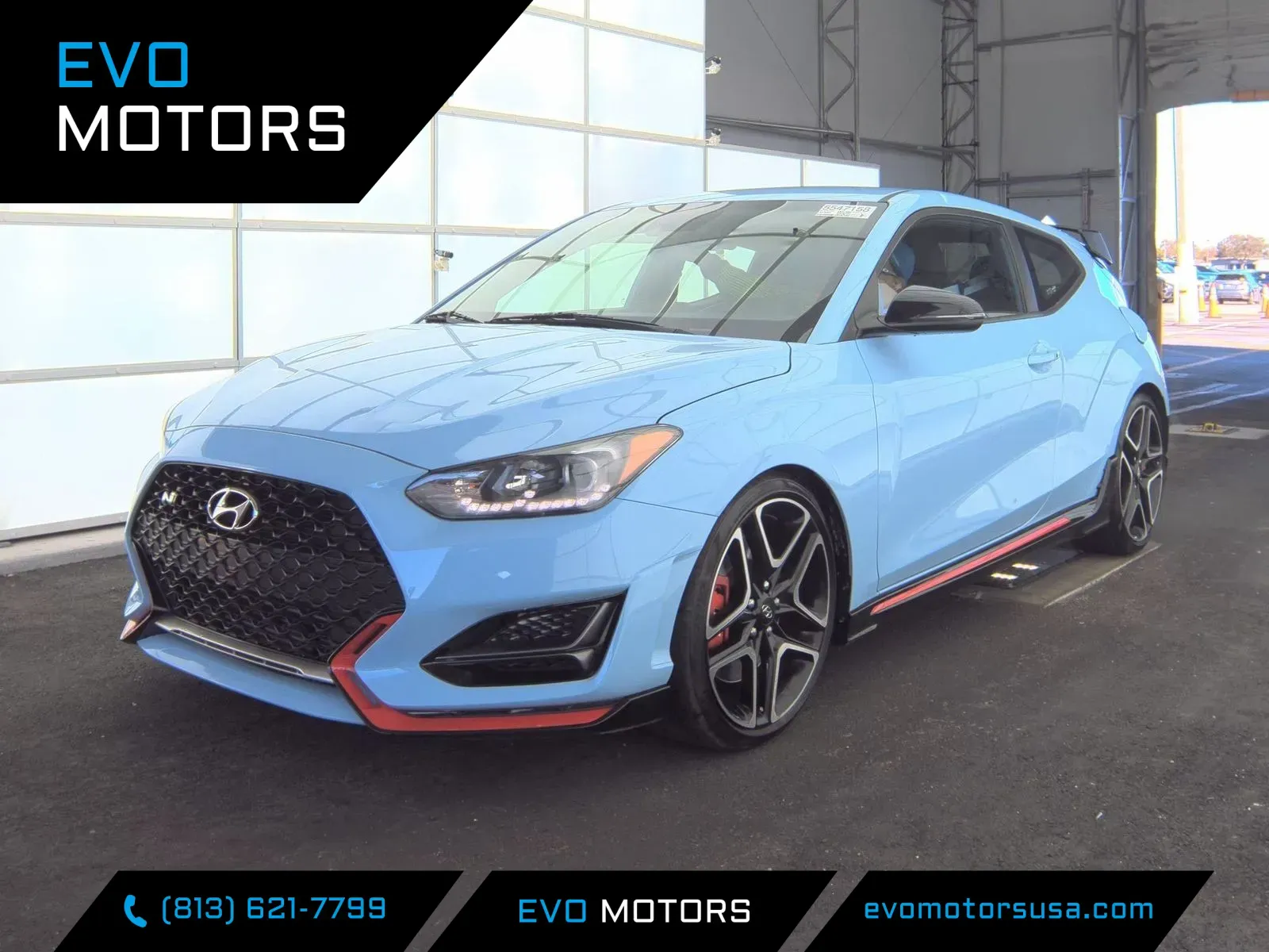 Blue 2022 Hyundai Veloster N for sale in Seffner, FL