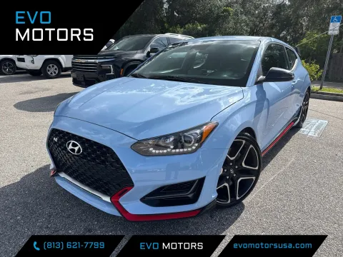 Blue 2022 Hyundai Veloster N for sale in Seffner, FL