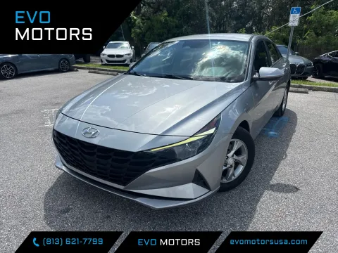 Silver 2022 Hyundai Elantra SE for sale in Seffner, FL