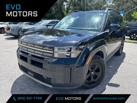 Black 2025 Hyundai Santa Fe XRT AWD W/LTHR & SUNR. for sale in Seffner, FL