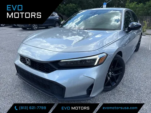 Silver 2025 Honda Civic Sedan Sport for sale in Seffner, FL