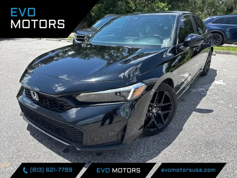Black 2025 Honda Civic Sedan Sport for sale in Seffner, FL