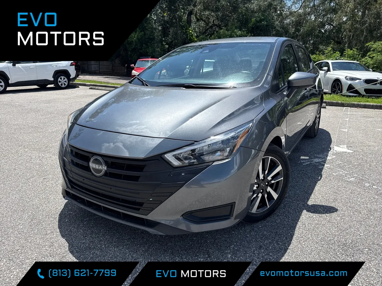 Gray 2025 Nissan Versa SV for sale in Seffner, FL