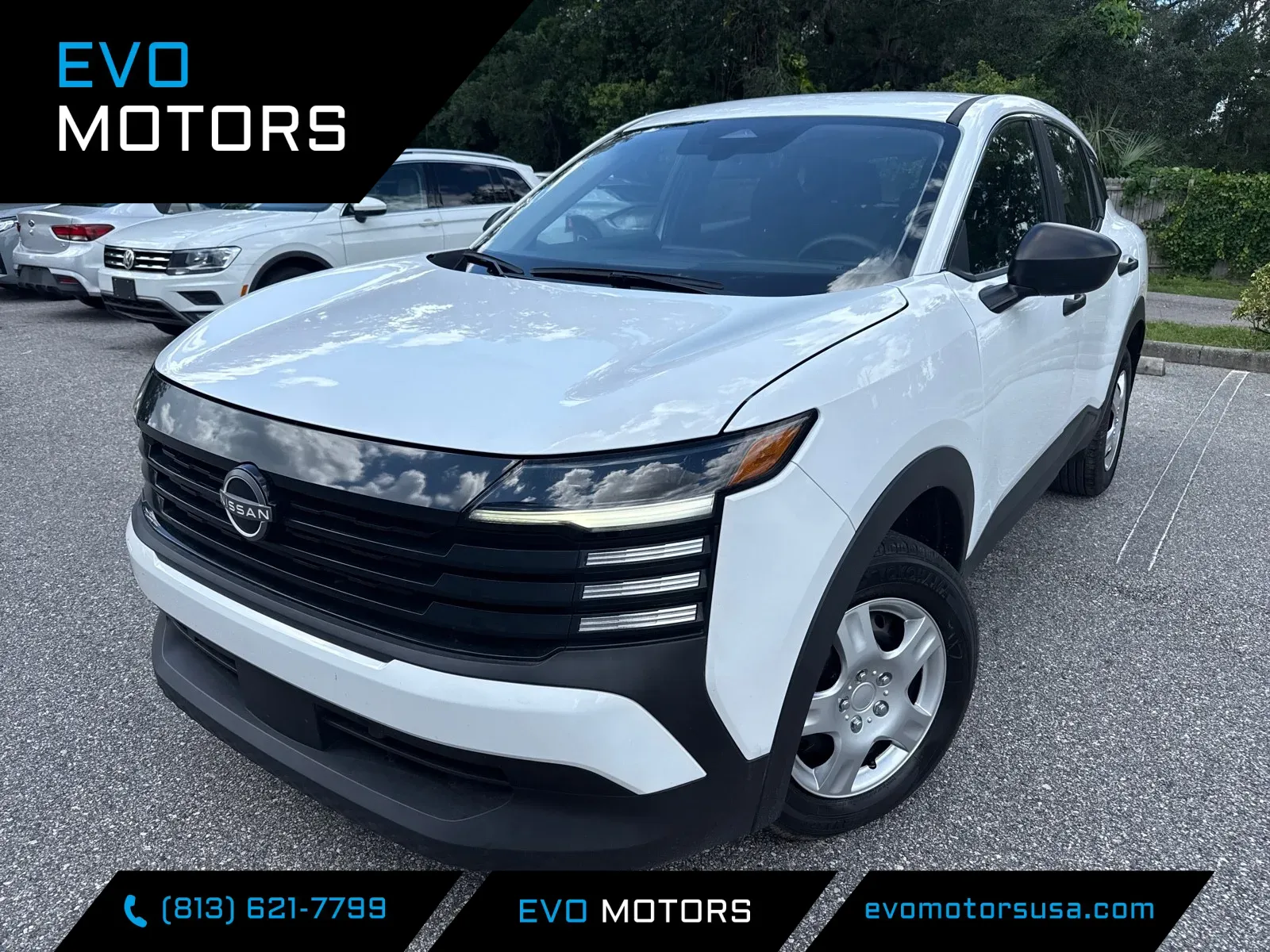 White 2025 Nissan Kicks S for sale in Seffner, FL