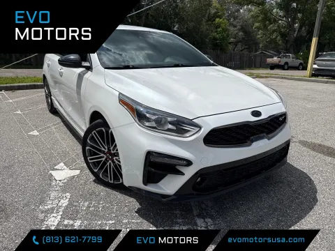 White 2021 Kia Forte GT for sale in Seffner, FL