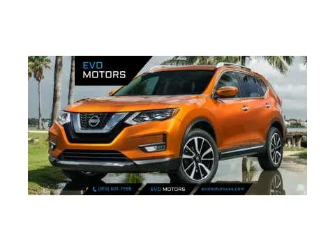 Blue 2019 Nissan Rogue SL AWD for sale in Seffner, FL