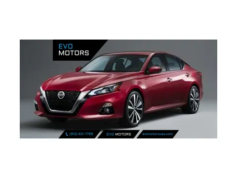 Red 2021 Nissan Altima 2.5 SV for sale in Seffner, FL