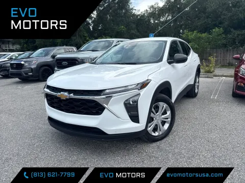 White 2025 Chevrolet Trax LS for sale in Seffner, FL