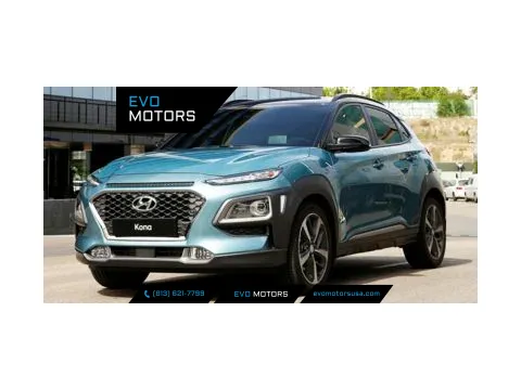 Black 2021 Hyundai Kona SEL for sale in Seffner, FL