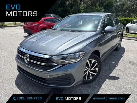 Gray 2024 Volkswagen Jetta S for sale in Seffner, FL