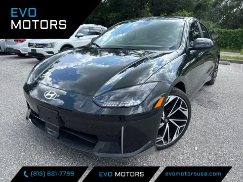 Green 2023 Hyundai IONIQ 6 SEL W/ LTHR & NAV for sale in Seffner, FL