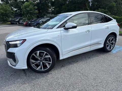Another view of 2024 Audi Q4 e-tron Sportback Premium Plus W/Convenience Package for sale in Seffner, FL at Evo Motors