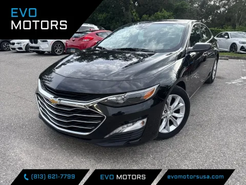 Black 2023 Chevrolet Malibu LT for sale in Seffner, FL