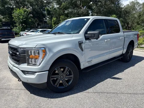 Photos of 2023 Ford F-150 HYBRID XLT Crew Cab 4X4 W/SPORT APPEARANCE PACKAGE for sale in Seffner, FL at Evo Motors