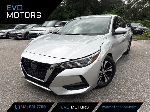 Silver 2022 Nissan Sentra SV for sale in Seffner, FL
