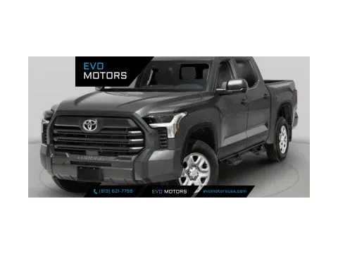 Black 2025 Toyota Tundra SR5 Crew Cab for sale in Seffner, FL