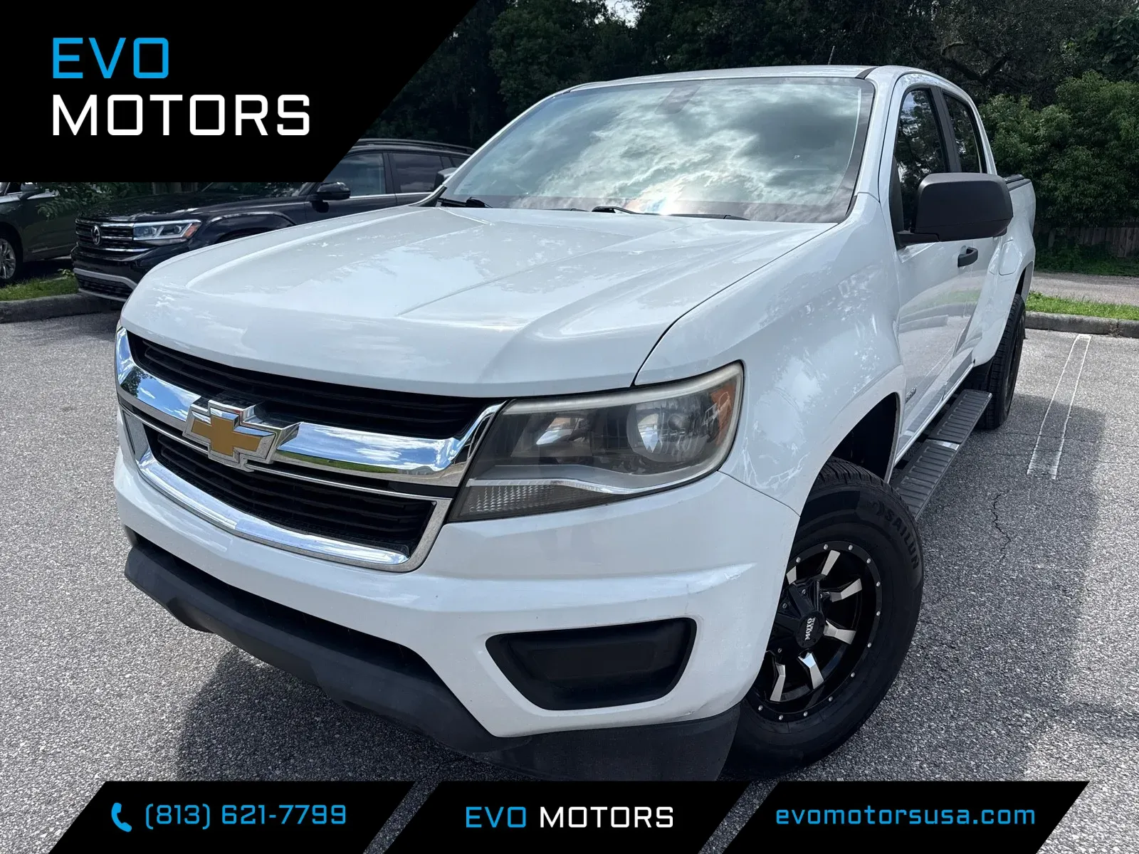 White 2019 Chevrolet Colorado 2WD Work Truck Crew Cab for sale in Seffner, FL