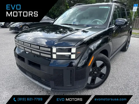Black 2025 Hyundai Santa Fe Hybrid SEL for sale in Seffner, FL